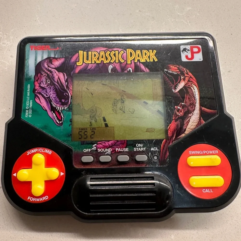 Tiger Electronics‎ Jurassic Park Handheld Game Retro Rewind 2020 JP